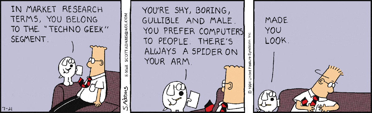Dilbert Cartoon
